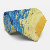 Van Gogh Starry Night Classic Impressionismus Art Krawatte (Gerollt)