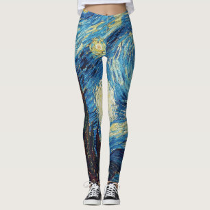 Van Gogh Starry Night Classic Impressionismus Art Leggings