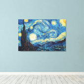 Van Gogh Starry Night Classic Impressionismus Art Leinwanddruck (Insitu (Holzboden))