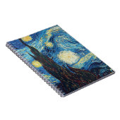 Van Gogh Starry Night Classic Impressionismus Art Notizblock (Rechte Seite)
