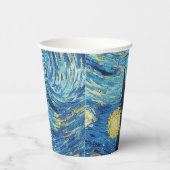 Van Gogh Starry Night Classic Impressionismus Art Pappbecher (Rechts)