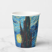 Van Gogh Starry Night Classic Impressionismus Art Pappbecher (Vorderseite)