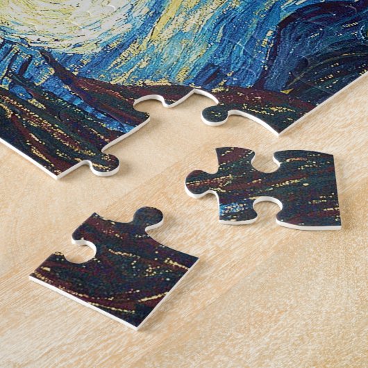 Van Gogh Starry Night Classic Impressionismus Art Puzzle (Seite)