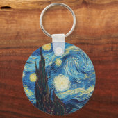 Van Gogh Starry Night Classic Impressionismus Art Schlüsselanhänger (Vorderseite)