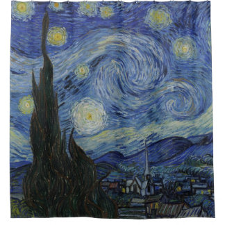 Van Gogh Starry Night Duschvorhang