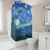 Van Gogh Starry Night Duschvorhang (Beispiel)