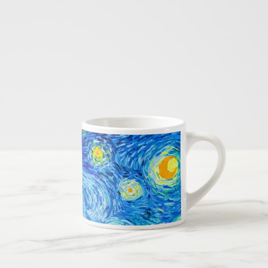 Van Gogh Starry Night Espressotasse (Rechts)