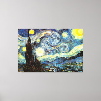 Van Gogh Starry Night Fine Art Leinwanddruck