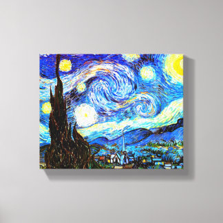 Van Gogh Starry Night Fine Art Leinwanddruck