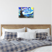 Van Gogh Starry Night Fine Art Leinwanddruck (Insitu (Schlafzimmer))