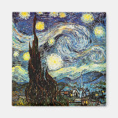 Van Gogh Starry Night Fine Art Magnet (Vorne)