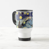 Van Gogh Starry Night Fine Art Reisebecher (Vorderseite Links)
