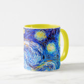 Van Gogh Starry Night Fine Art Tasse (VorderseiteRechts)