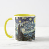 Van Gogh Starry Night Fine Art Tasse (Links)