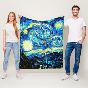 Van Gogh - Starry Night Fleecedecke
