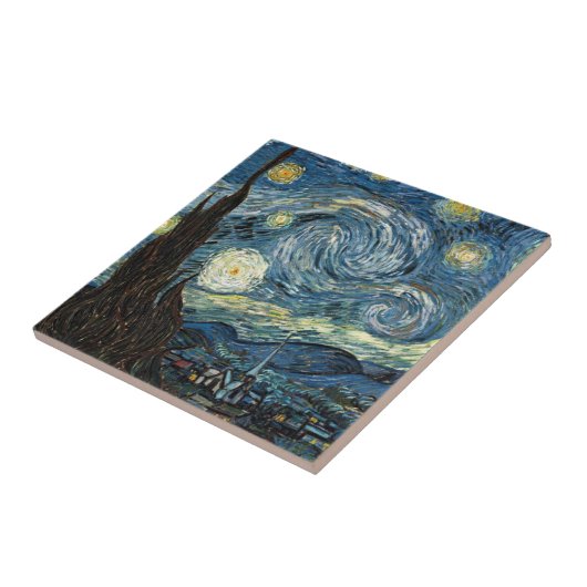 Van Gogh Starry Night Fliese (Seite)