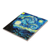 Van Gogh - Starry Night Fliese (Seite)