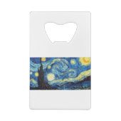 van gogh Starry night Geldbeutel Flaschenöffner (Rückseite)