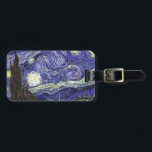 Van Gogh Starry Night Gepäckanhänger<br><div class="desc">Van Gogh Starry Night</div>