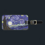 Van Gogh Starry Night Gepäckanhänger<br><div class="desc">Van Gogh Starry Night</div>