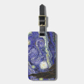 Van Gogh Starry Night Gepäckanhänger (Vorderseite vertikal)