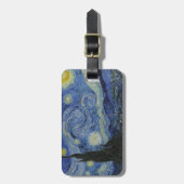 Van Gogh Starry Night Gepäckanhänger (Vorderseite vertikal)