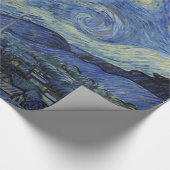 Van Gogh Starry Night Geschenkpapier (Ecke)