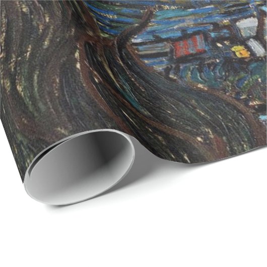 Van Gogh Starry Night Geschenkpapier (Rolleneckpunkt)