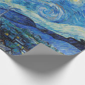 Van Gogh Starry Night Geschenkpapier (Ecke)
