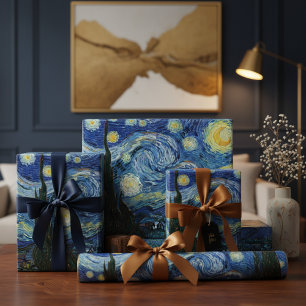 Van Gogh Starry Night Geschenkpapier