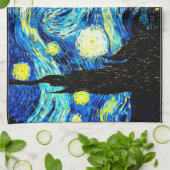 Van Gogh - Starry Night Geschirrtuch (Gefaltet)