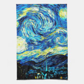 Van Gogh - Starry Night Geschirrtuch (Vertikal)