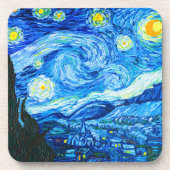 Van Gogh Starry Night Getränkeuntersetzer (Vorderseite)
