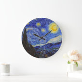 van Gogh , “ Starry Night ” Große Wanduhr (Zuhause)