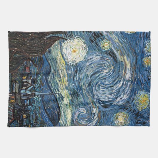 Van Gogh Starry Night Handtuch (Horizontal)