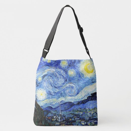 Van Gogh Starry Night Impressionismus Tote Tasche (Rückseite)