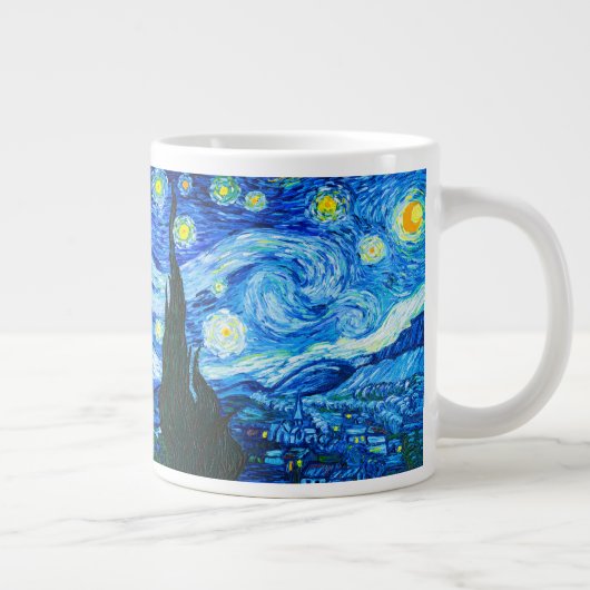 Van Gogh Starry Night Jumbo-Tasse (Rechts)