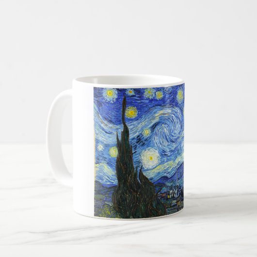 VAN GOGH Starry Night Kaffeetasse (Vorderseite Links)