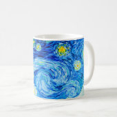 Van Gogh Starry Night Kaffeetasse (VorderseiteRechts)