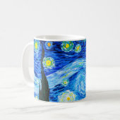 Van Gogh Starry Night Kaffeetasse (Vorderseite Links)