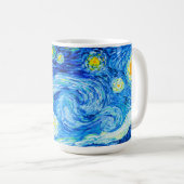Van Gogh Starry Night Kaffeetasse (VorderseiteRechts)