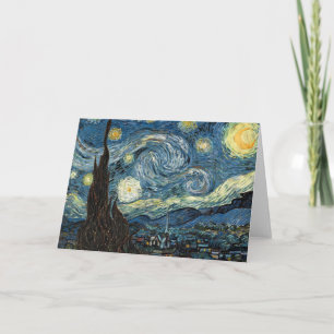 Van Gogh Starry Night Karte