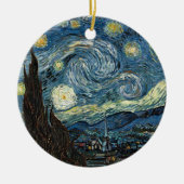 Van Gogh Starry Night Keramikornament (Vorne)