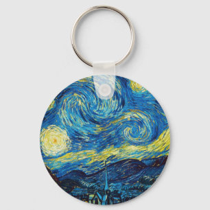 Van Gogh Starry Night Key Chain Schlüsselanhänger