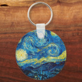 Van Gogh Starry Night Key Chain Schlüsselanhänger (Vorderseite)