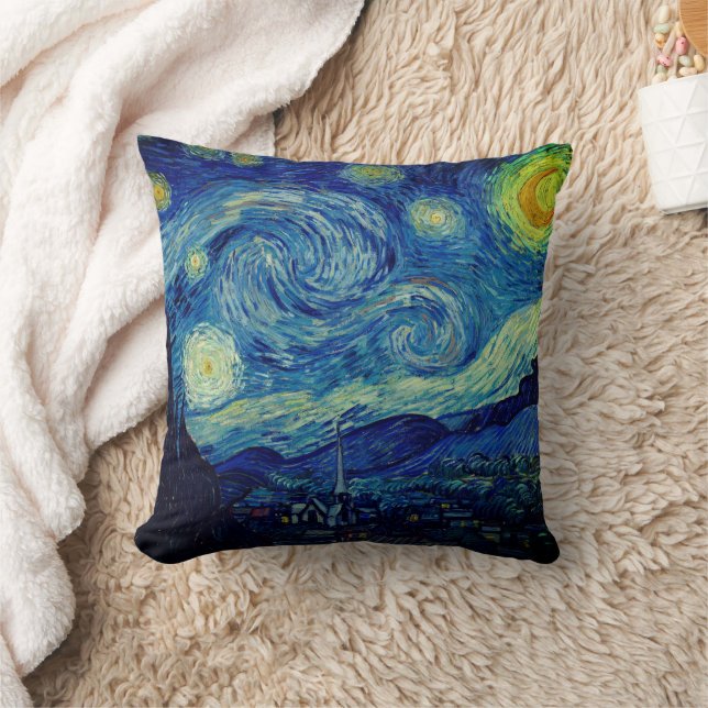 Van Gogh Starry Night Kissen (Decke)