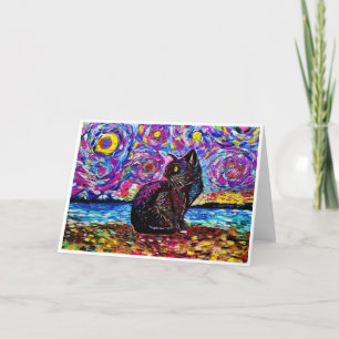 Van Gogh Starry Night Kitty Cat (  Ankündigung