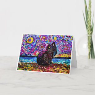 Van Gogh Starry Night Kitty Cat (  Ankündigung