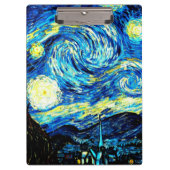 Van Gogh - Starry Night Klemmbrett (Vorderseite)