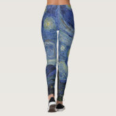 Van Gogh - Starry Night Leggings (Rückseite)